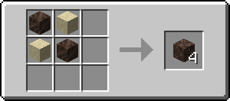 SC
CS

S = Soul Soil
C = Sand

Result = Soul Sand x 4